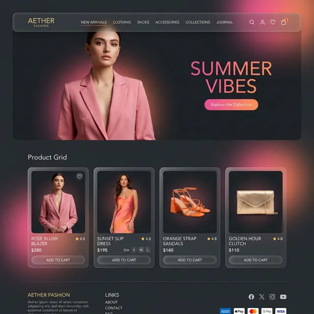 MegaStore Fashion E-commerce